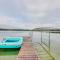 Lakefront Burlington Vacation Rental Dock and Beach