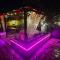 Domki i dom w sadzie Stegna z podgrzewanym basenem - prywatne jacuzzi przy domu