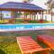 Cabaña con pileta CLIMATIZADA y gran parque en Mendoza AZUL