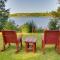 Cozy Lakefront Cabin with Indoor Gas Fireplace!