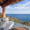 Villa Patty with infinity pool in front of the sea, parking and wifi