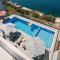 Seafront Villa with Private Pool in Dobra Voda, Montenegro