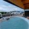 Luxury Log Cabin with Private Hot Tub & Sea Views