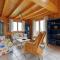 A luxurious 6 person chalet with superb view