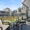 Luxury Waterfront Suite with City Views and AC