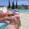 Villa in Pouzols with Private Pool & Vineyard View
