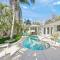 A Wave From It All - New Luxury Renovated Home Heated Pool Cabana Hammock Walk to Beach