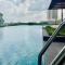 Mid Vally Southkey JB, 2BR, WIFI, 7 mins to CIQ , 5-7pax