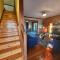 Modern Log House First Level Primary