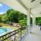 Villa Harmonia Pool and BBQ Steps to Beach