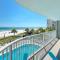 Tradewinds 204-Beachfront-Low Density-Seasonal Heated Pool-Steps to the Beach