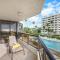 Stylish beachfront condo with spa/pool and ocean views