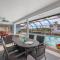 Quiet waterfront home with pool, dock and bicycles