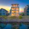 Horizont- direkt am Wasser, Hafenblick, Fahrstuhl, Sauna, ueberdachter Balkon