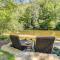 Deck and Mtn Views Riverfront Cullowhee Home