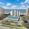 Unique beachfront condo with panoramic beach view