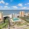 Unique beachfront condo with panoramic beach view
