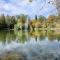 Bett am Weiher