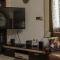Modern holiday home in Stalos with balcony