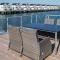Schwimmendes Ferienhaus Antares One by Seeblick Ferien ORO, rundum Wasser, Sauna