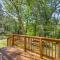Little Manistee Riverfront Cabin with Fire Pit!
