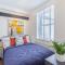 Bright cheery 4 bd apartment by Brighton Station