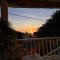 Cabaña sunrise view