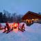Chalet Le Crépuscule SPA, BILLARD, FOYER, SENTIERS PRIVES