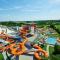 DAS BURGENNEST, 5-Betten-Haus mit Bademantelgang zur Therme
