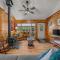 Cabin at Sleepy Creek - Creek Access, Wifi, Pet Friendly, Fire Pit, Charcoal Grill, Screen Porch, Wood Stove, Deck, Family Friendly