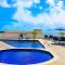 Flat no Terrazzo perto do mar
