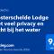 Oosterschelde Lodge met veel privacy en dicht bij het water
