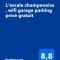 Lescale champenoise , wifi garage parking privè gratuit