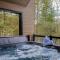 Le Bleu Bourgeois - Chalet 6 pers Spa privé Piscine Sauna - Resort près de Québec