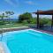 Cap Vanisa, vaste jardin, piscine et vue océan à Manapany