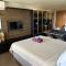 Flat Life Resort com vista do Lago