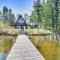 Upper Peninsula Lakefront A-Frame Cabin w/ Dock