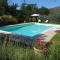 Characteristic cottage in the Tuscan hills