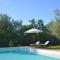 Characteristic cottage in the Tuscan hills