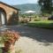 Characteristic cottage in the Tuscan hills