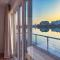 Treibholz: Meerblick, Dachterrasse, Bootsanleger, Badeleiter, Sauna