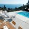 Apartment Zeus with private pool and sea view