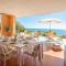Villa seashore of the Marina of Sorso, 3 rooms, veranda on the sea, garden