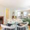 Spacious Stone Fire Pit Game Room