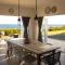 Seafront house with a view