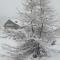 RIFUGIO AL LAGO DEL MORTIROLO in inverno raggiungibile solo a piedi