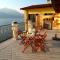 Bright stylish facing the lake Large terrace with magnificent views