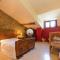 Farmhouse situated at the edge of the woods