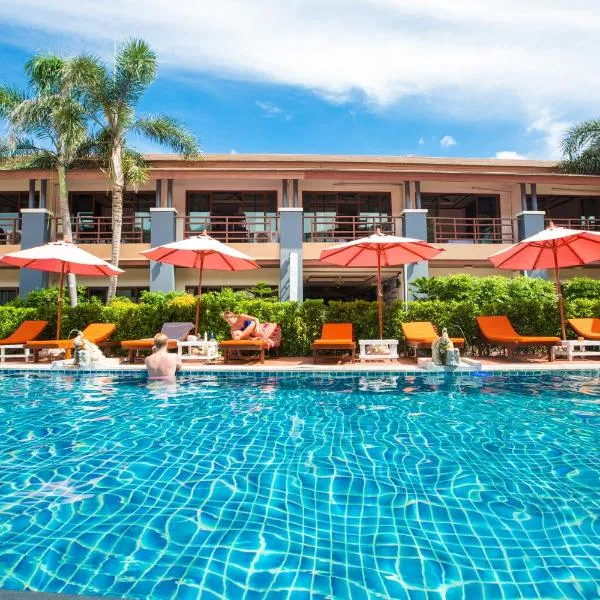 Sunrise Resort- Koh Phangan - SHA Extra Plus，位于哈林海滩的酒店