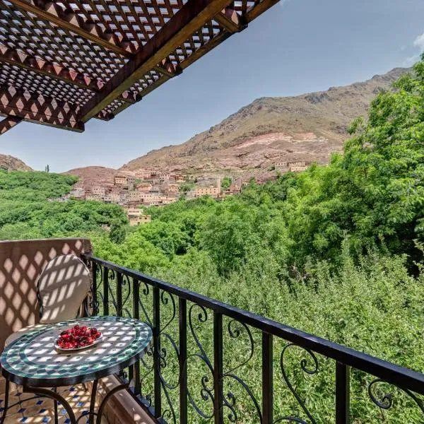 Riad Oussagou, hotel Imlilben